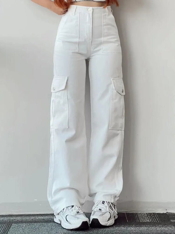 Women Vintage Cargo Pants - Premium  from Kestiesss - Just €49.99! Shop now at Kestiesss