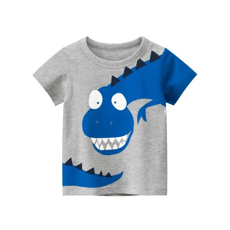 Children Cartoon T-shirt - Premium  from Kestiesss - Just €19.99! Shop now at Kestiesss